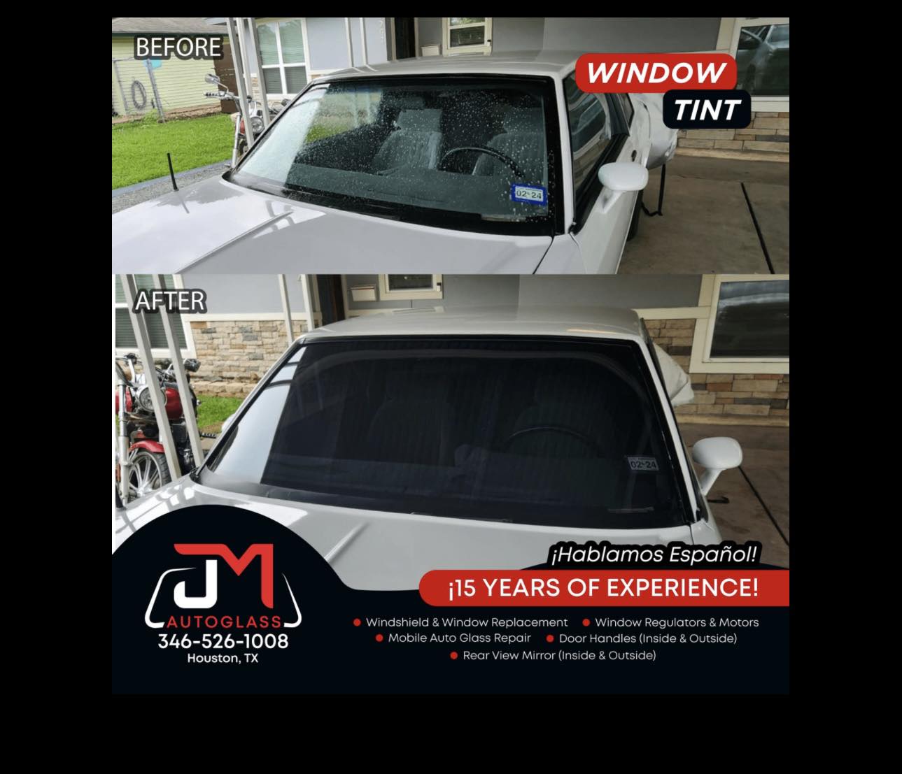 Premium Ceramic Tinting - Before and After Results